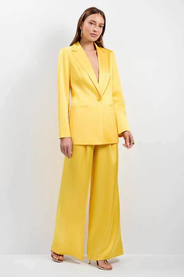 Trina Turk Giardino Blazer - Lambretta Lemon