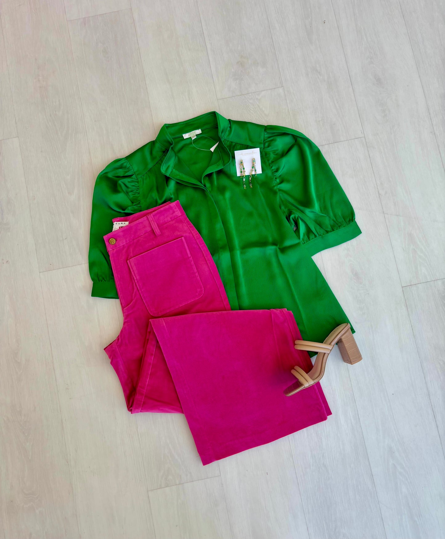 Trina Turk Talamone Pant- Tormalina Tol