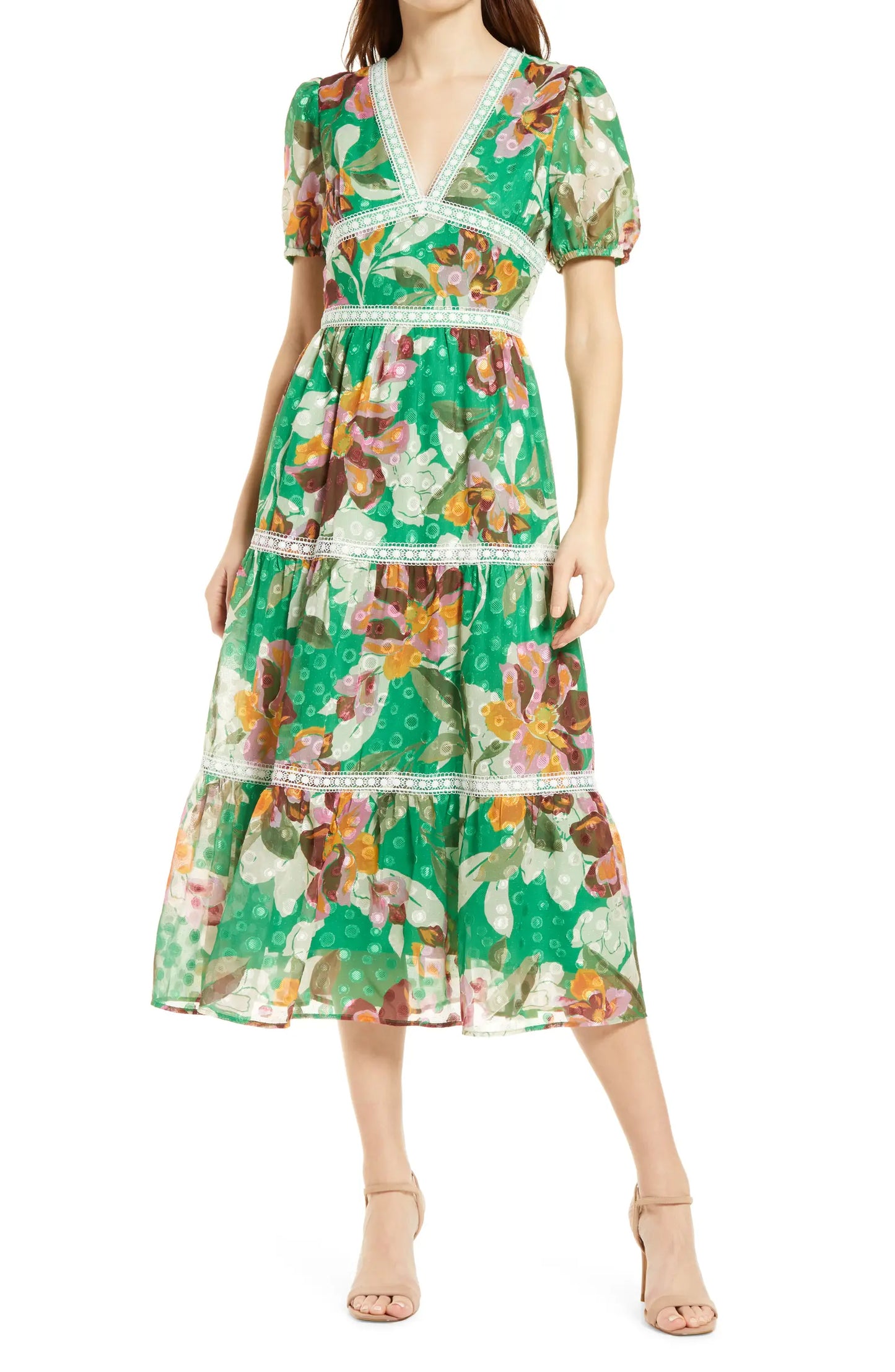 Adelyn Rae Green Dress