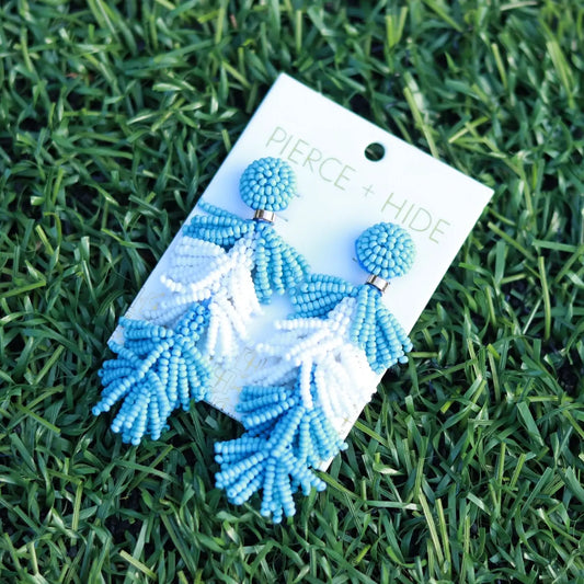 Beaded Tassel Earring