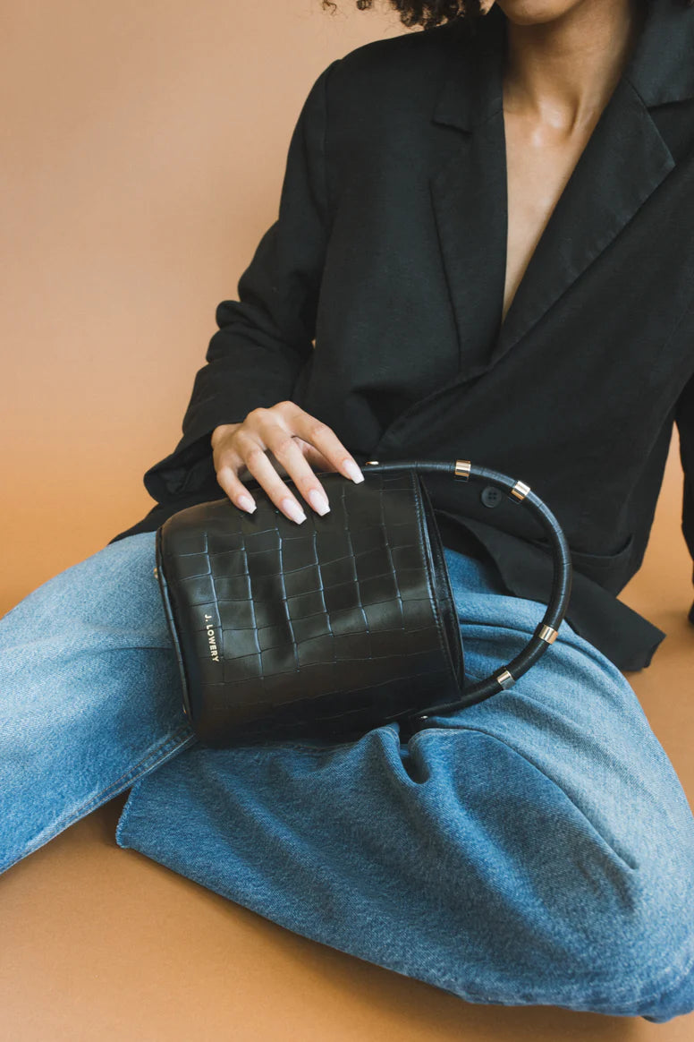 J. Lowrey Max Mini - Black Croc