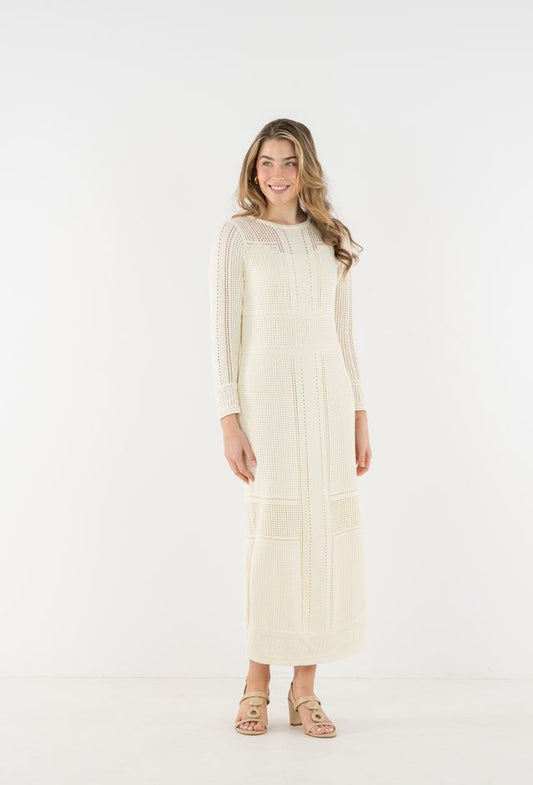 Emily McCarthy Marbella Knit Dress - Sandshell