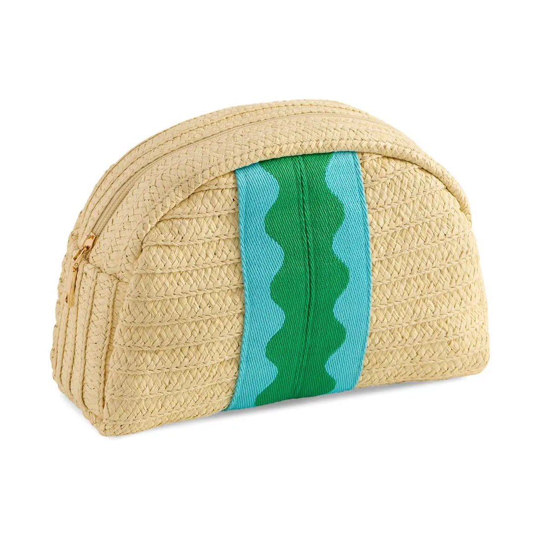 Marbella Zip Pouch - Green