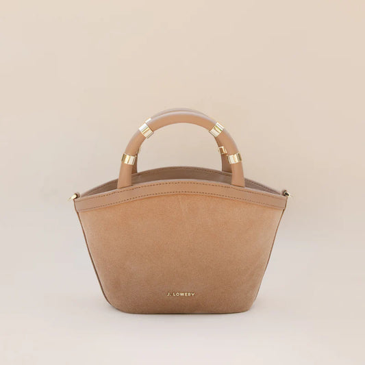 J. Lowrey Mini Tote - Toffee Suede