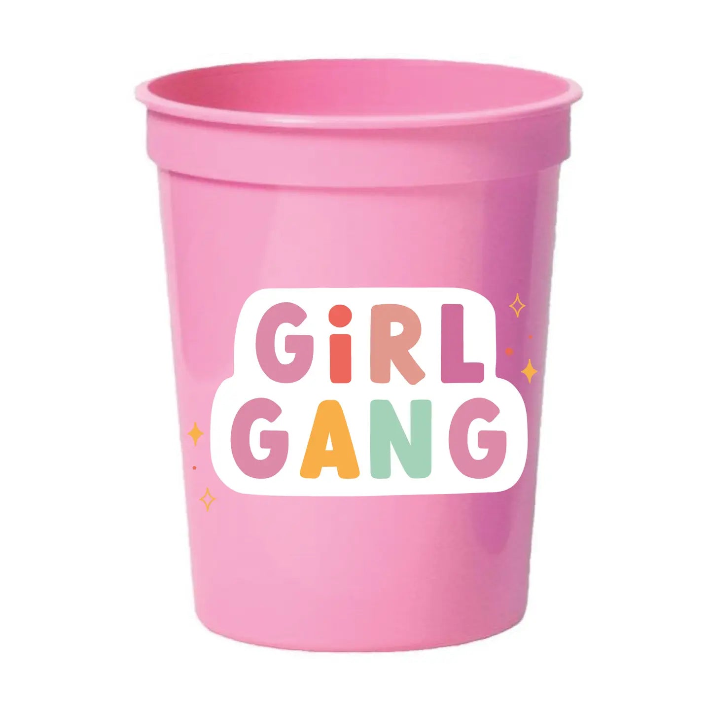 Girl Gang Stadium Cups - 6 Pack