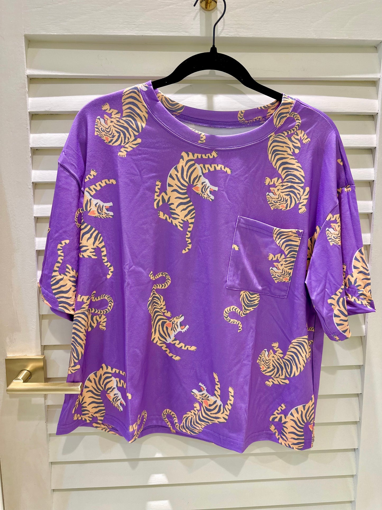 EAB Favorites Tiger Printed Short Sleeve Tee