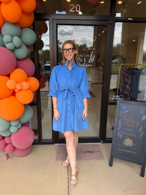 Holly Shae Stella Cord Dress - Provence
