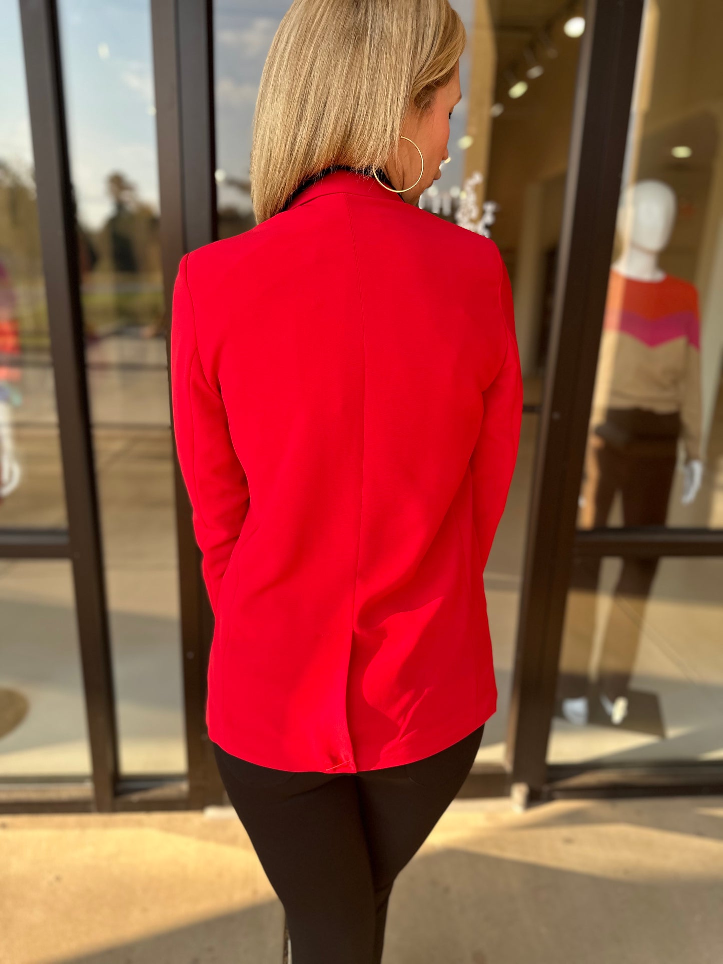 Esqualo City Blazer- Red