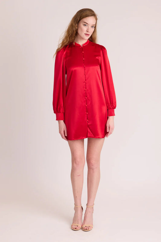 S'edge Normandy Dress - Lipstick Red