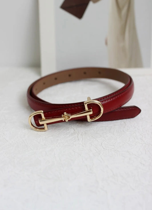 Equestrian Buckle Belt