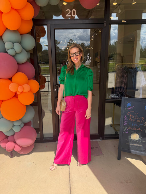 Trina Turk Talamone Pant- Tormalina Tol