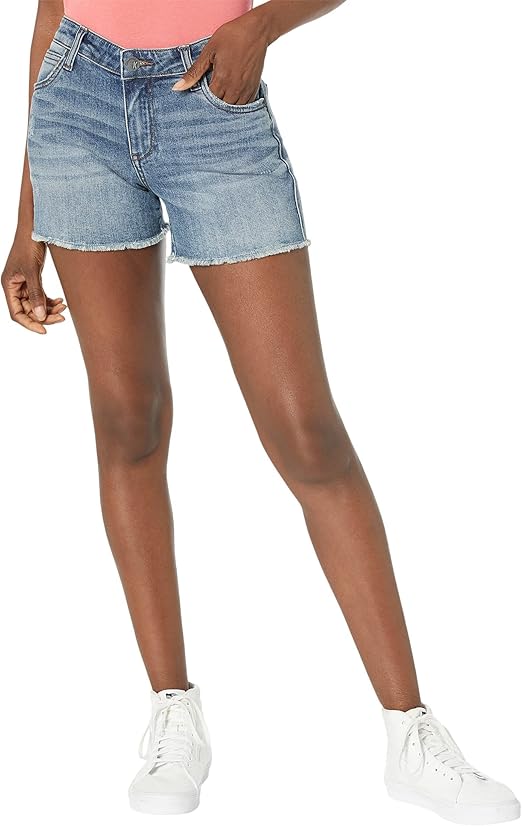 KUT Gidget Fray Short Bringing