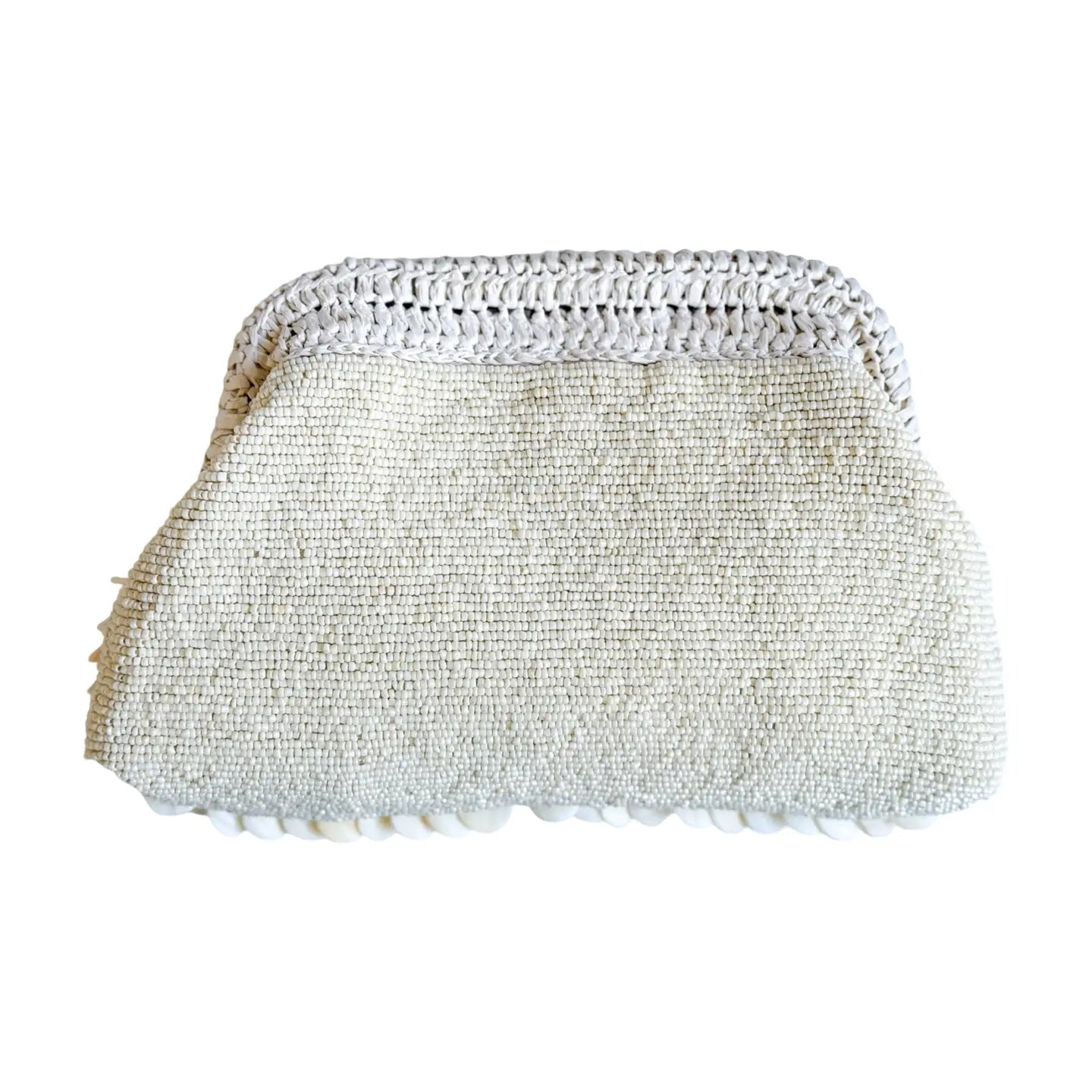 Maui Seashell Beaded Handbag