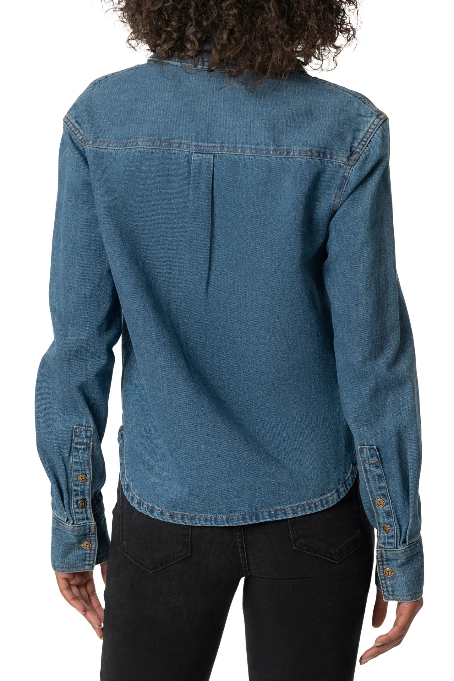 KUT Iris Pullover Denim Shirt - Ease