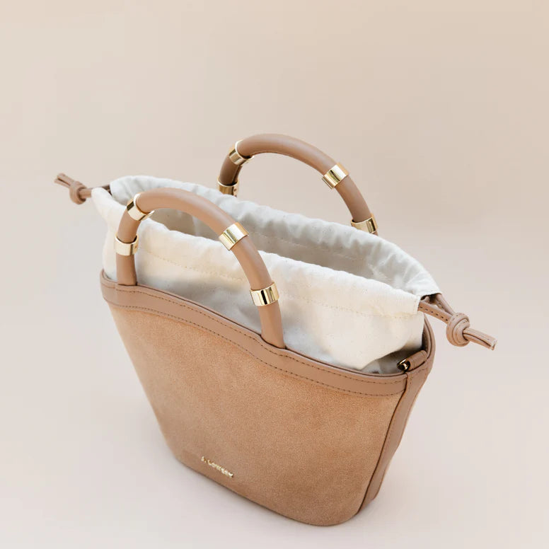 J. Lowrey Mini Tote - Toffee Suede