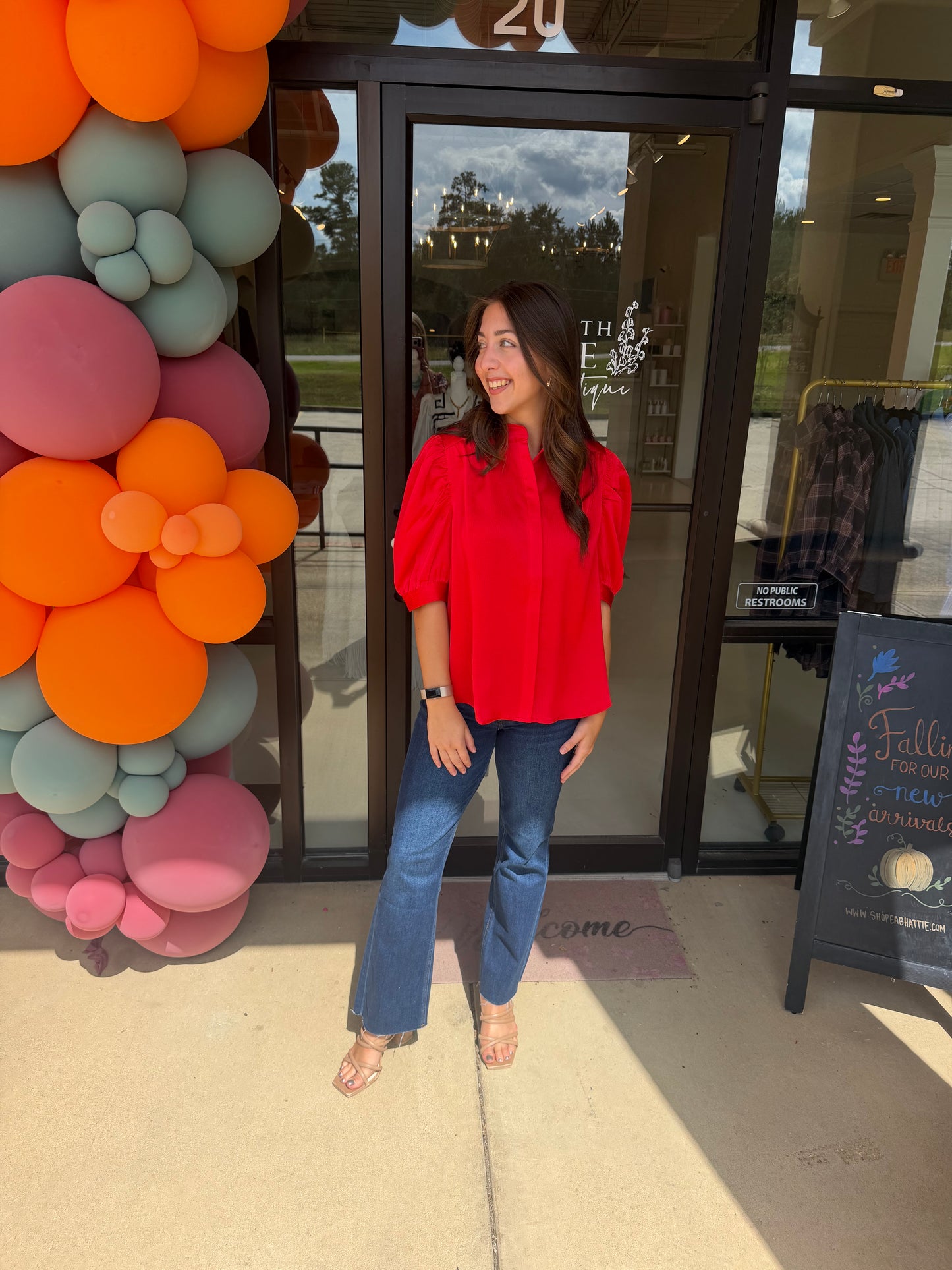 Jade Ruched Sleeve Shirt
