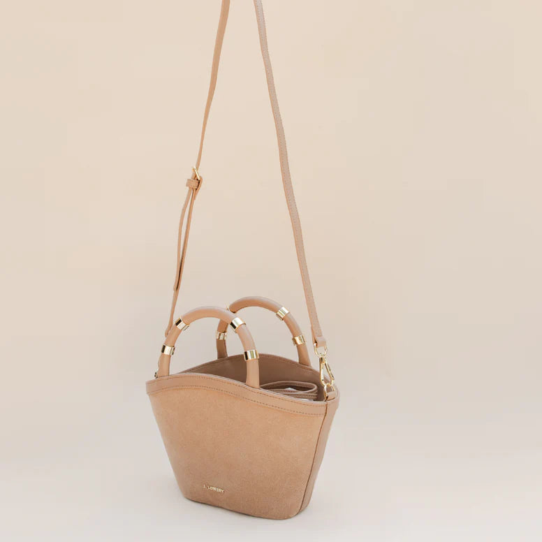 J. Lowrey Mini Tote - Toffee Suede