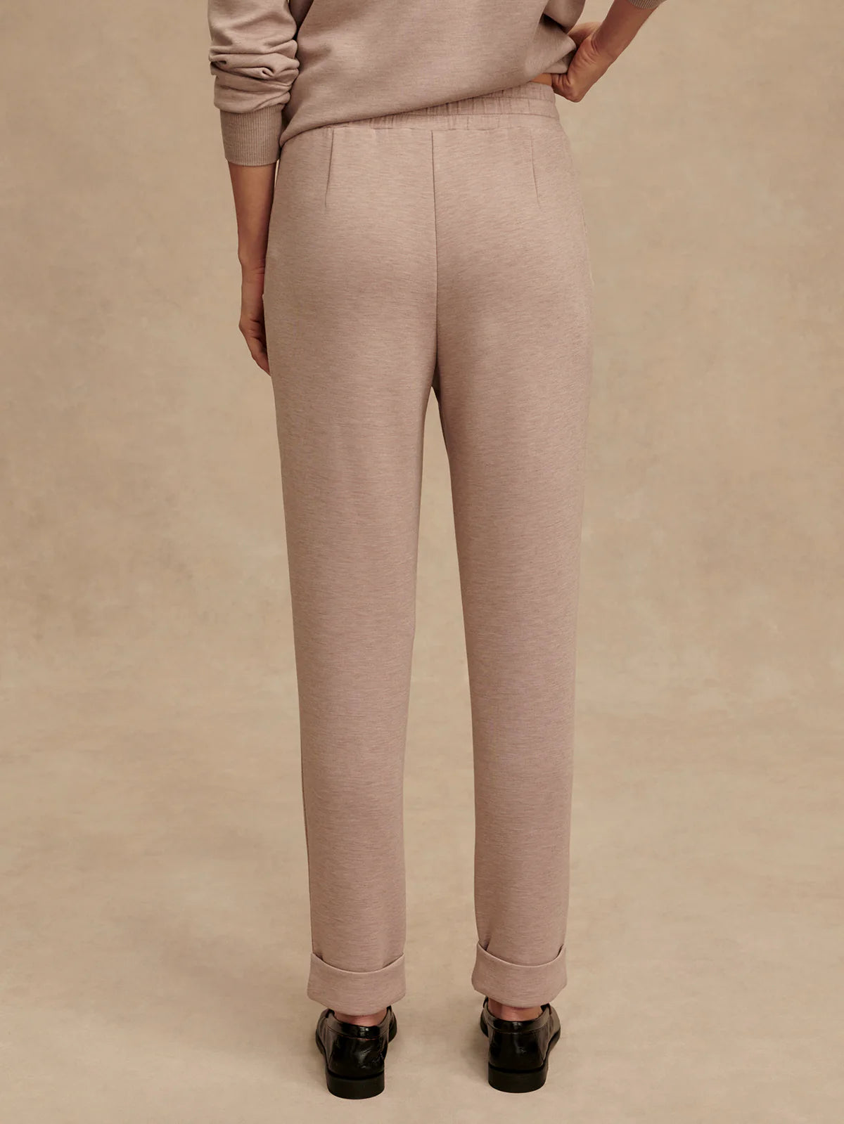 Varley Rolled Cuff Pant 25 - Taupe Marl