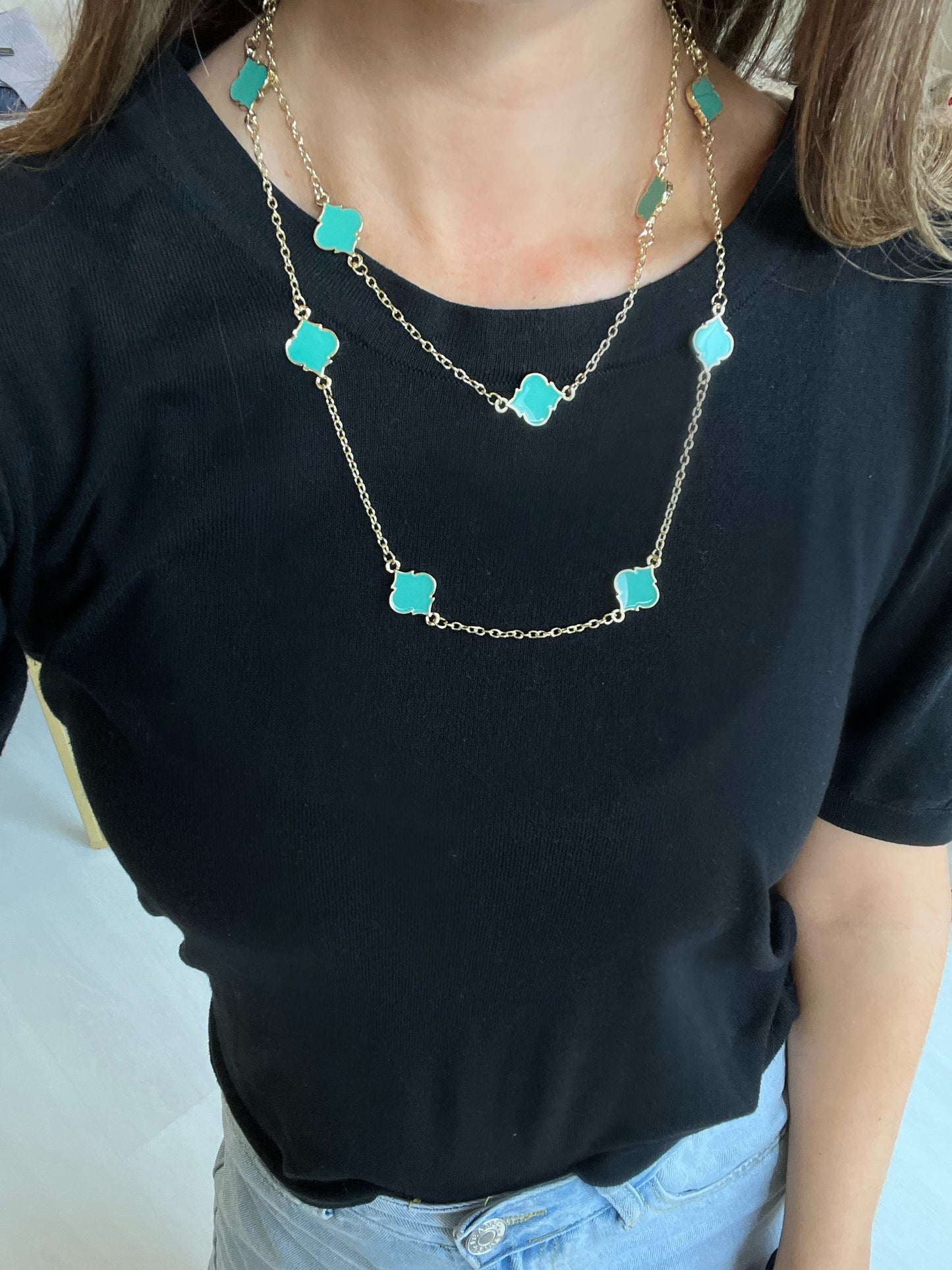 EAB Favorites Long Spade Necklace