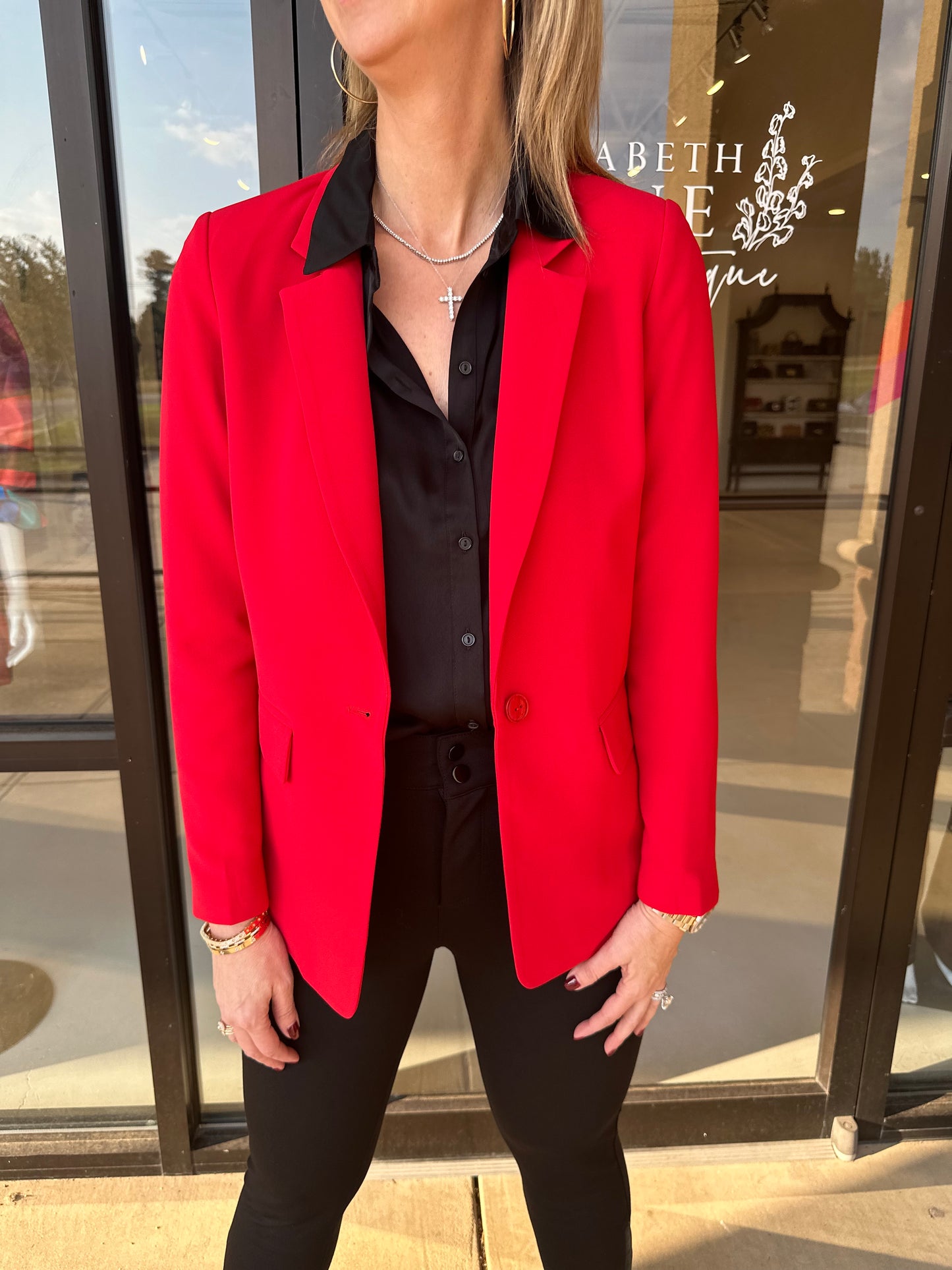 Esqualo City Blazer- Red