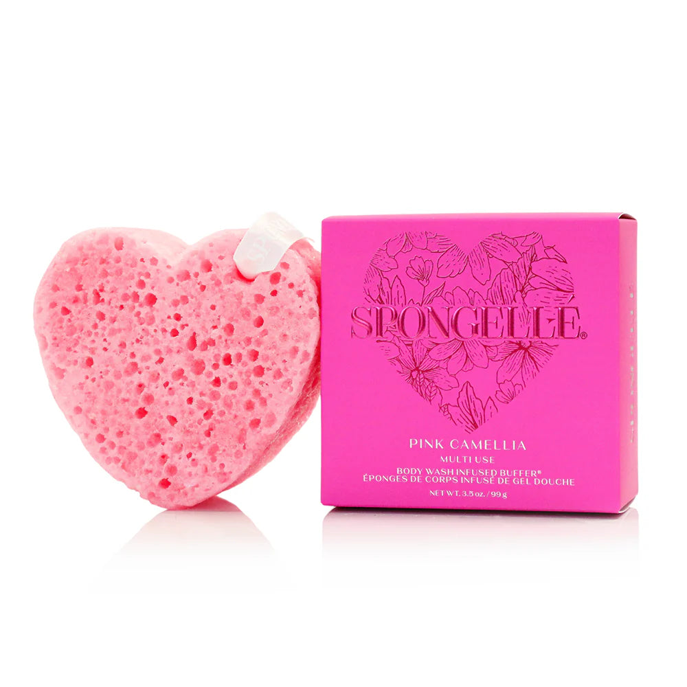 Spongelle Valentine Heart Shaped Buffer