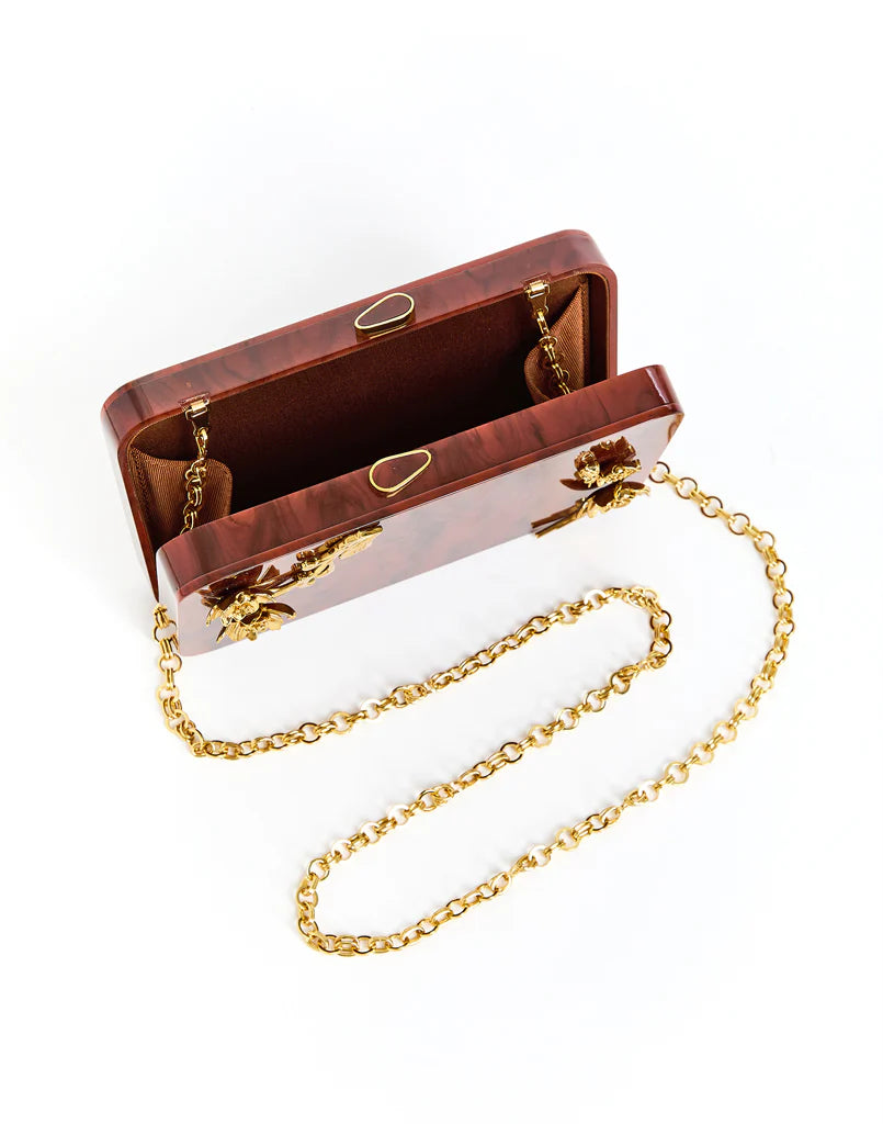 Augustine Tortoise Acrylic Bag