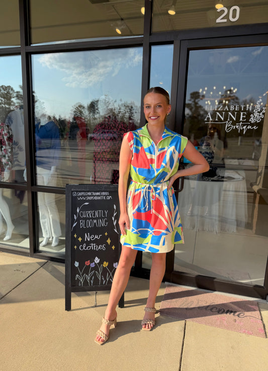 Alden Adair Leigh Dress - Royal Arcadia