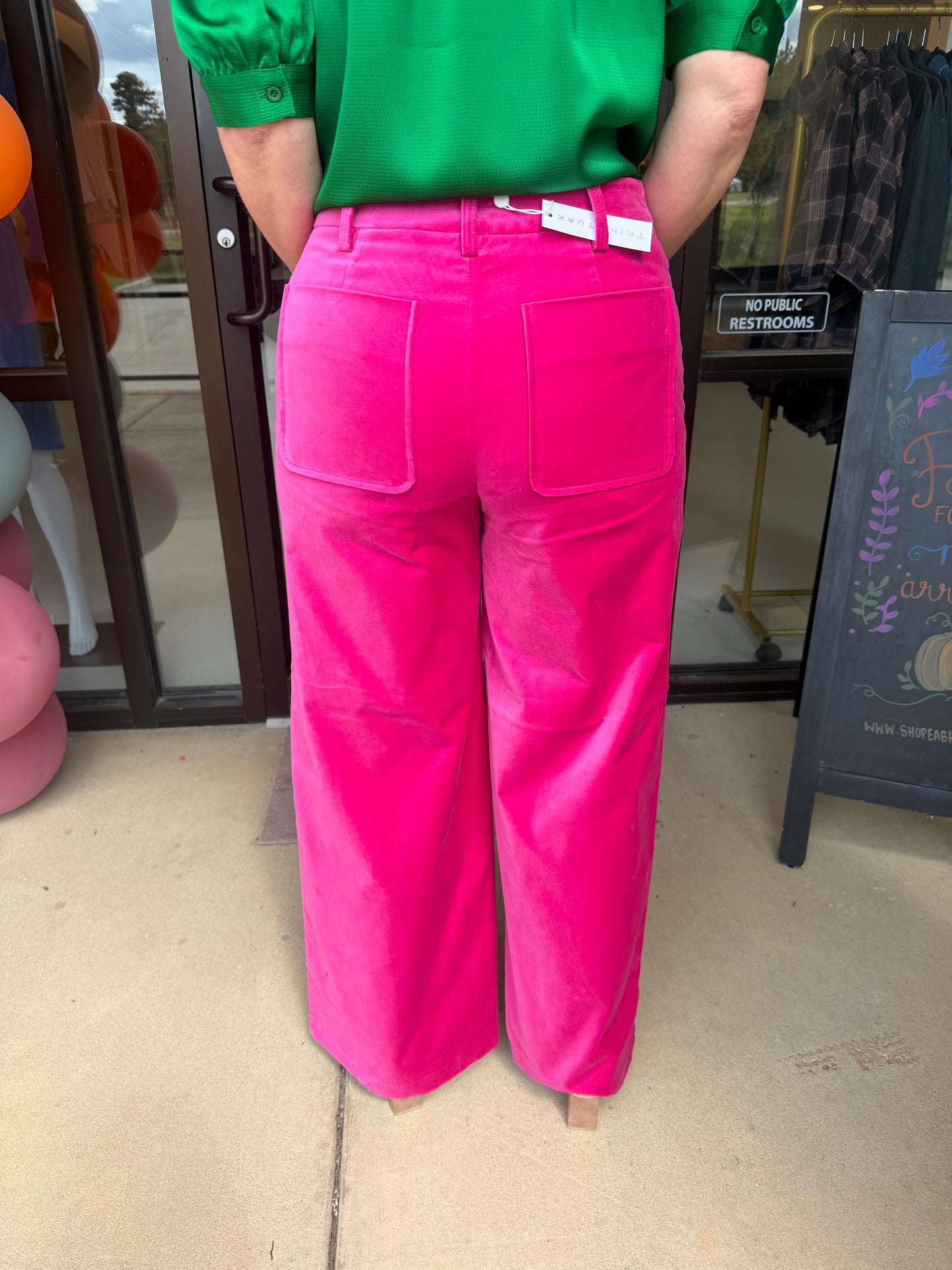 Trina Turk Talamone Pant- Tormalina Tol