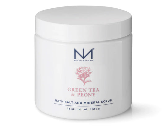 Niven Morgan Green Tea and Peony Bath Scrub