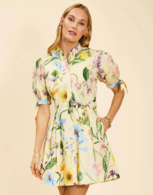 Mestiza Brooklyn Mini Dress - Blooming Vine