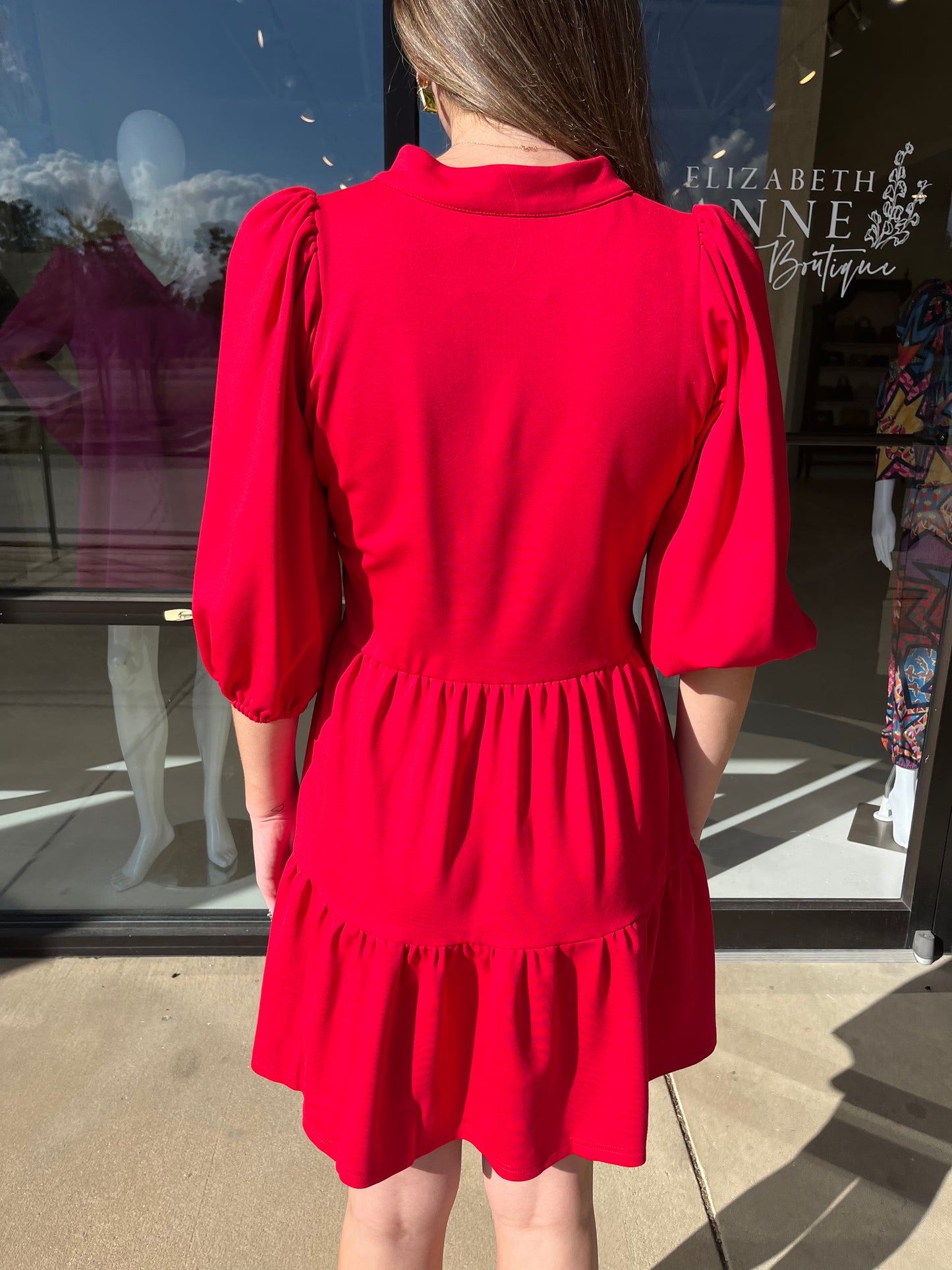 Smith & Quinn Tory Dress- Red