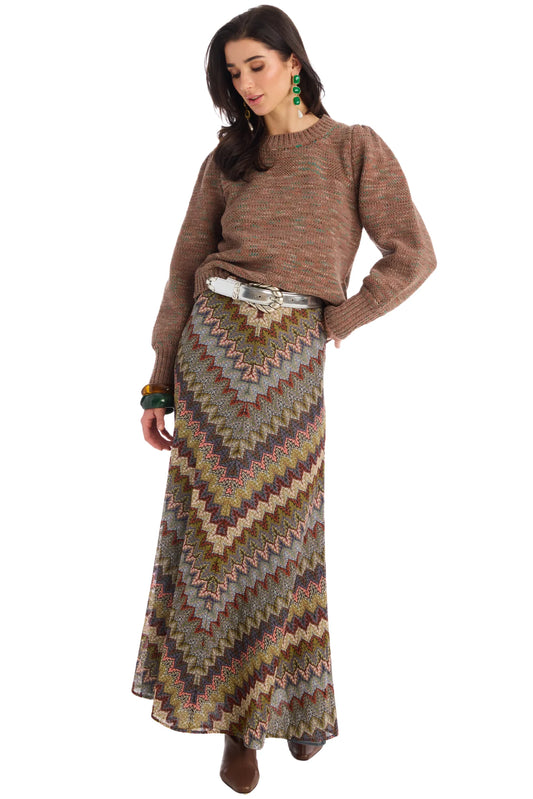 Allison NY Olive Skirt