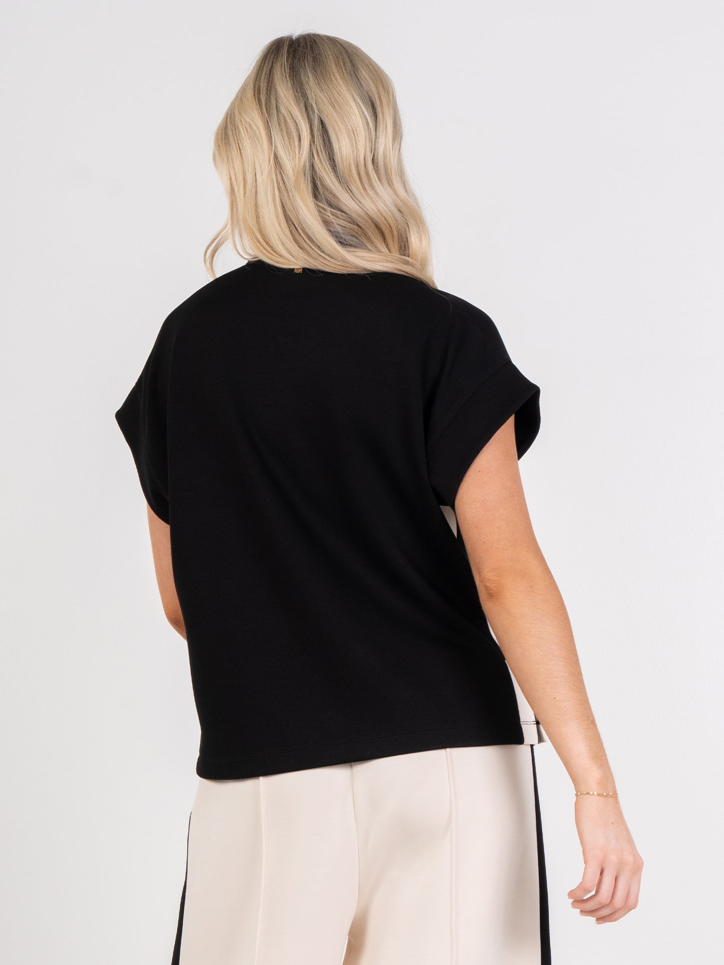 Emily McCarthy Poppy Pullover- Black Sand