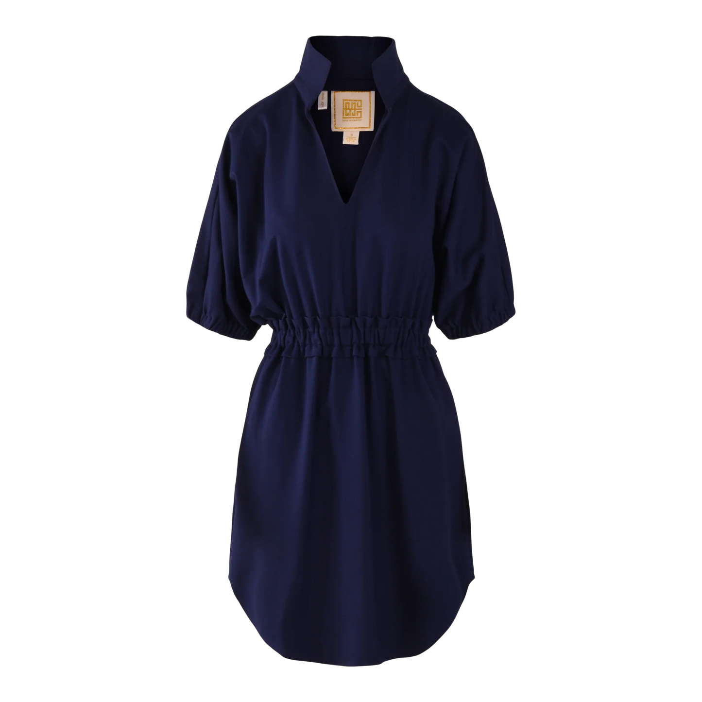 Emily McCarthy Palmer Dress - Navy Ponte