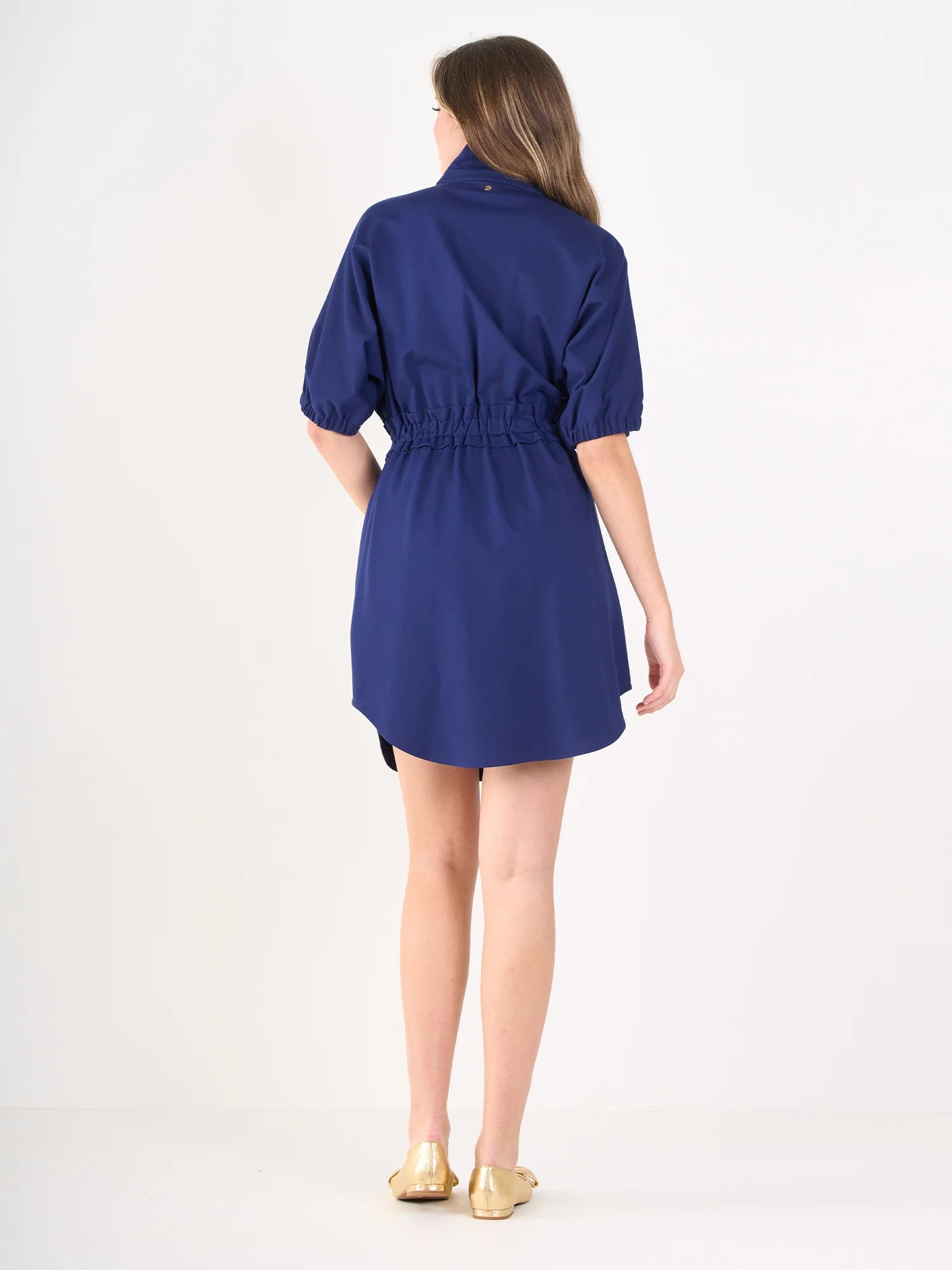 Emily McCarthy Palmer Dress - Navy Ponte
