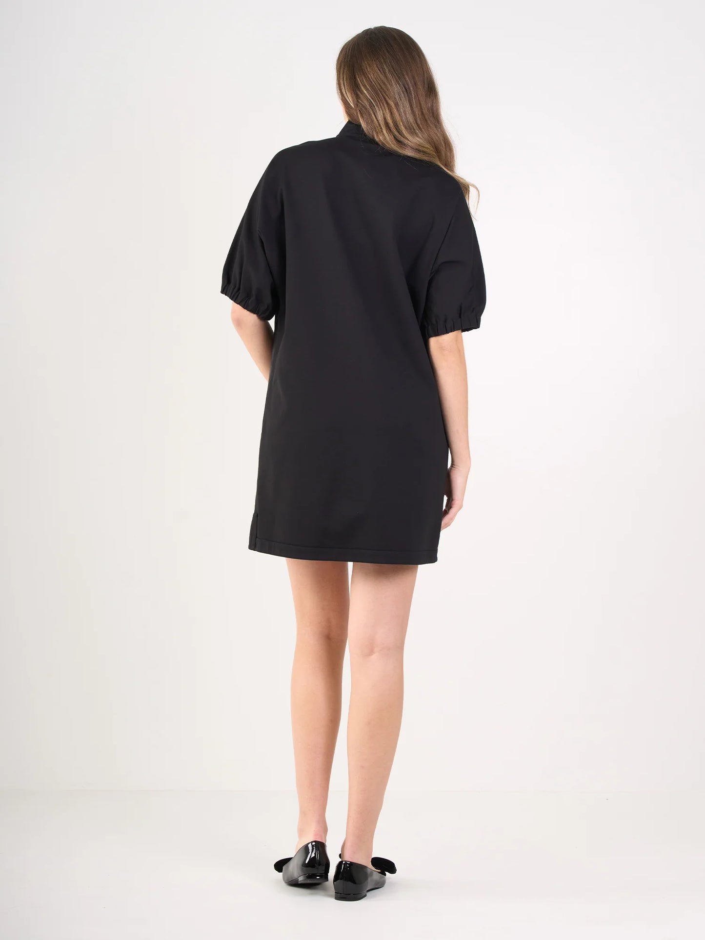 Emily McCarthy Poppy Dress - Black Ponte