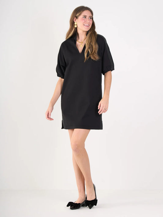 Emily McCarthy Poppy Dress - Black Ponte