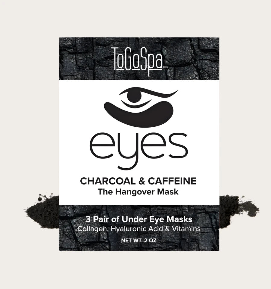 ToGoSpa - Charcoal and Caffeine Eye Mask