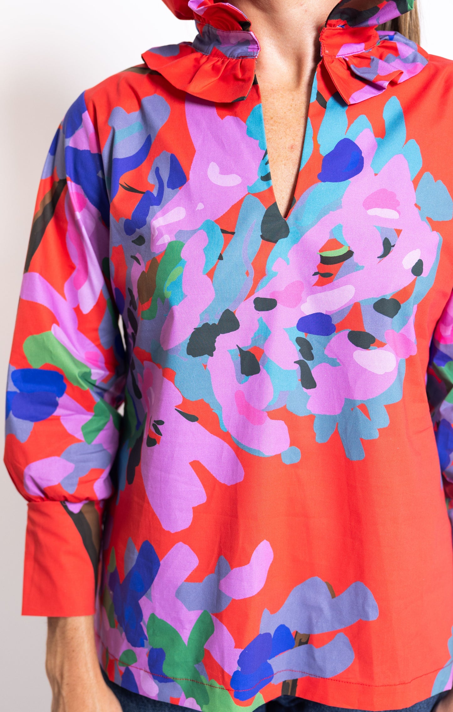 House of MBR Harper Estate Top- Miss Scarlet