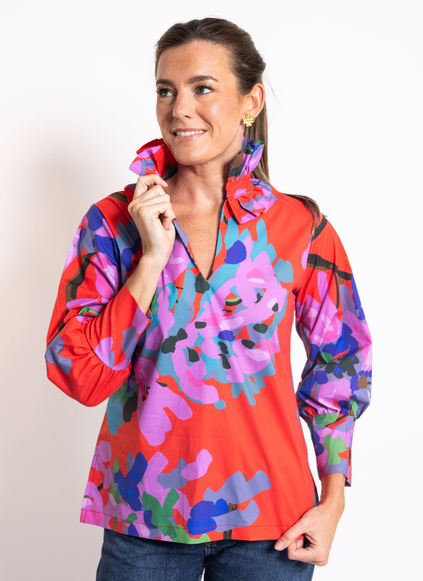 House of MBR Harper Estate Top- Miss Scarlet