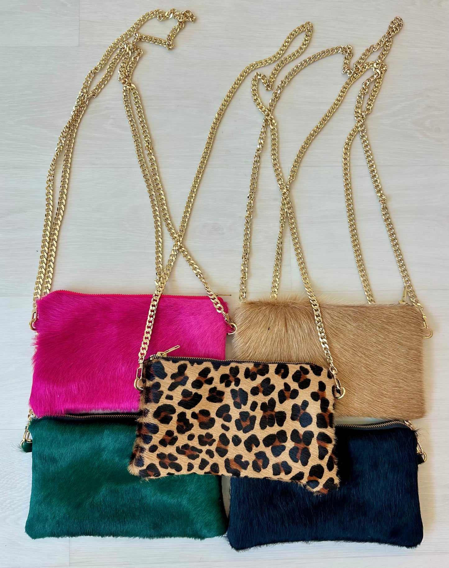 EAB Favorites Faux Fur Crossbody Purse