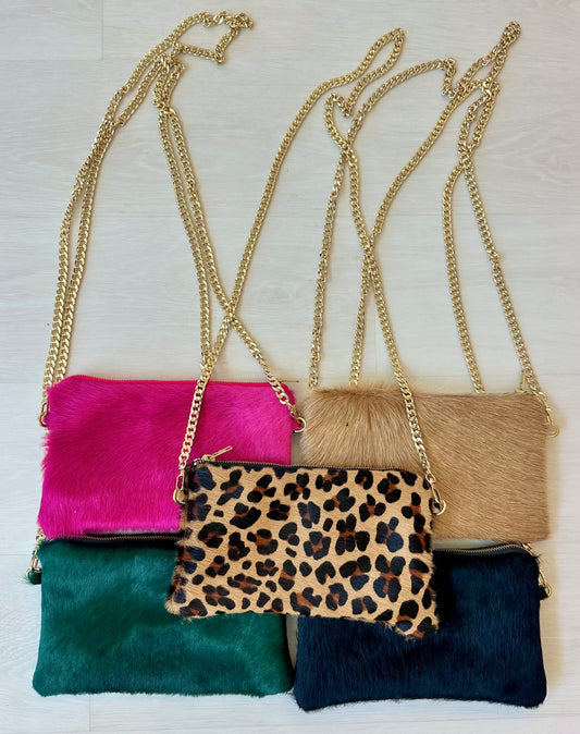 EAB Favorites Faux Fur Crossbody Purse
