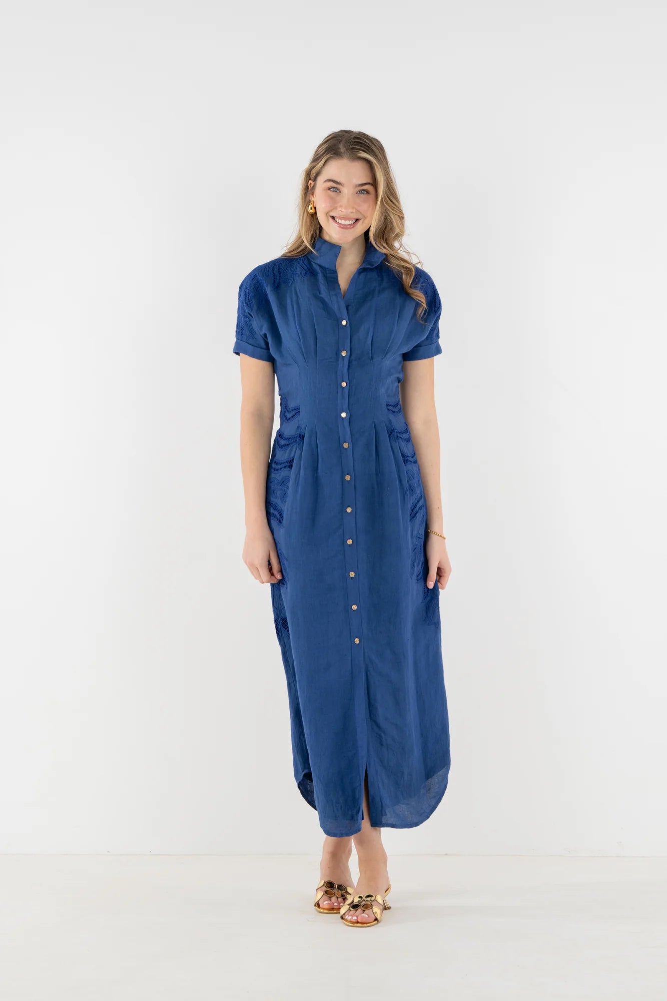 Emily McCarthy Georgia Dress - Midnight Jaipur