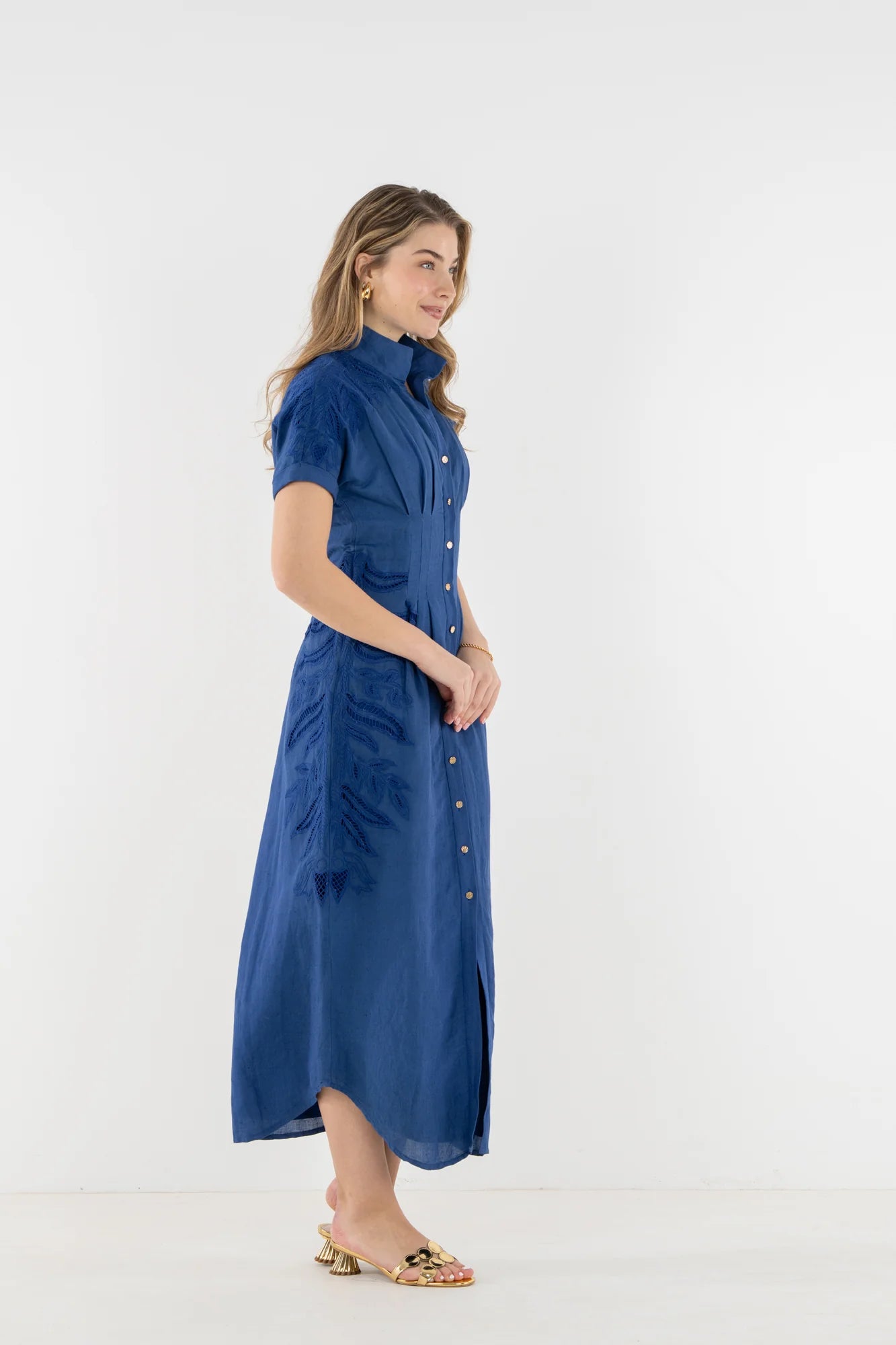 Emily McCarthy Georgia Dress - Midnight Jaipur
