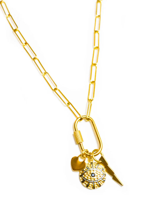 Betsy Pittard Designs Marren Evil Eye Necklace