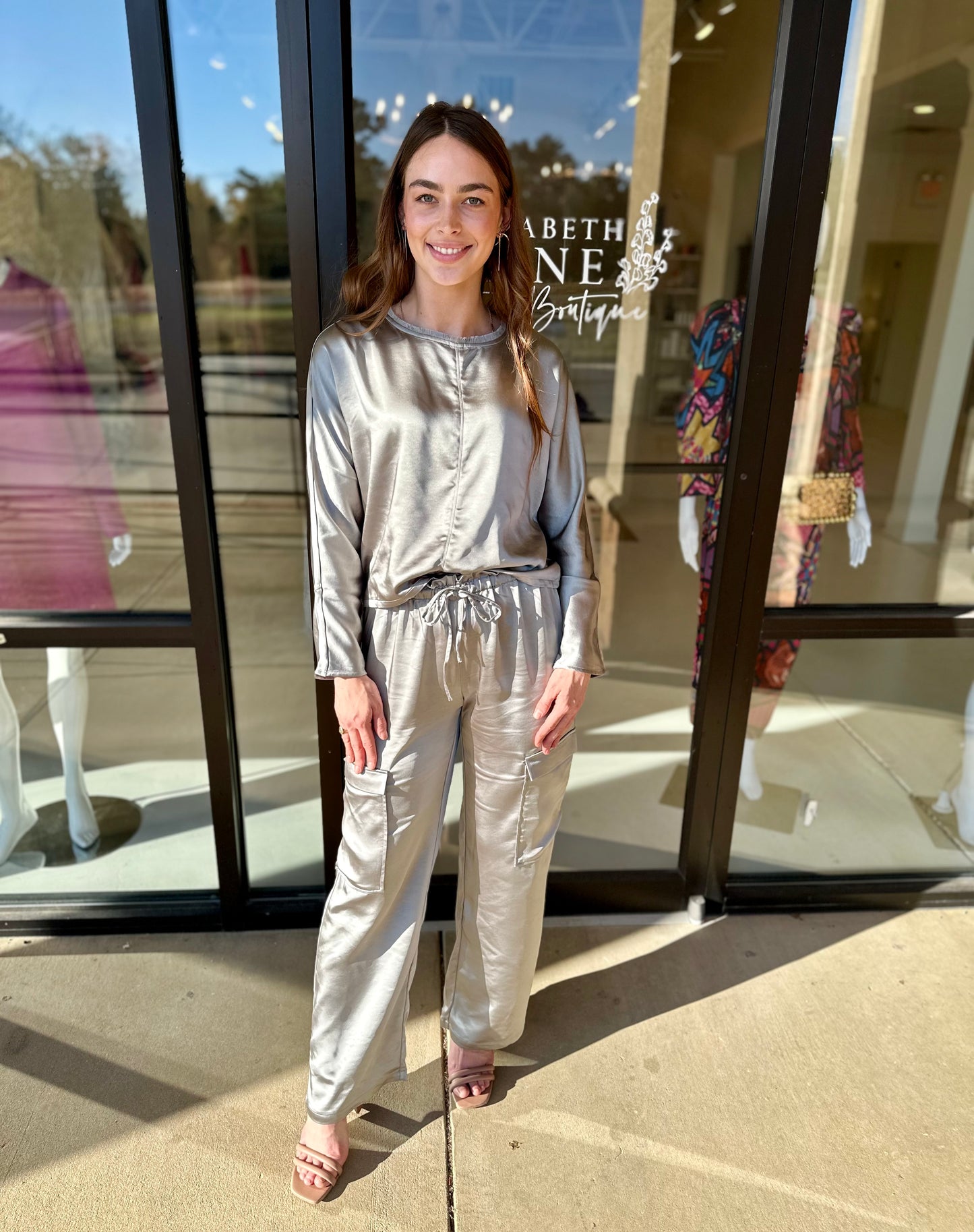 Melissa Nepton Miranda Perfect Grey Pant