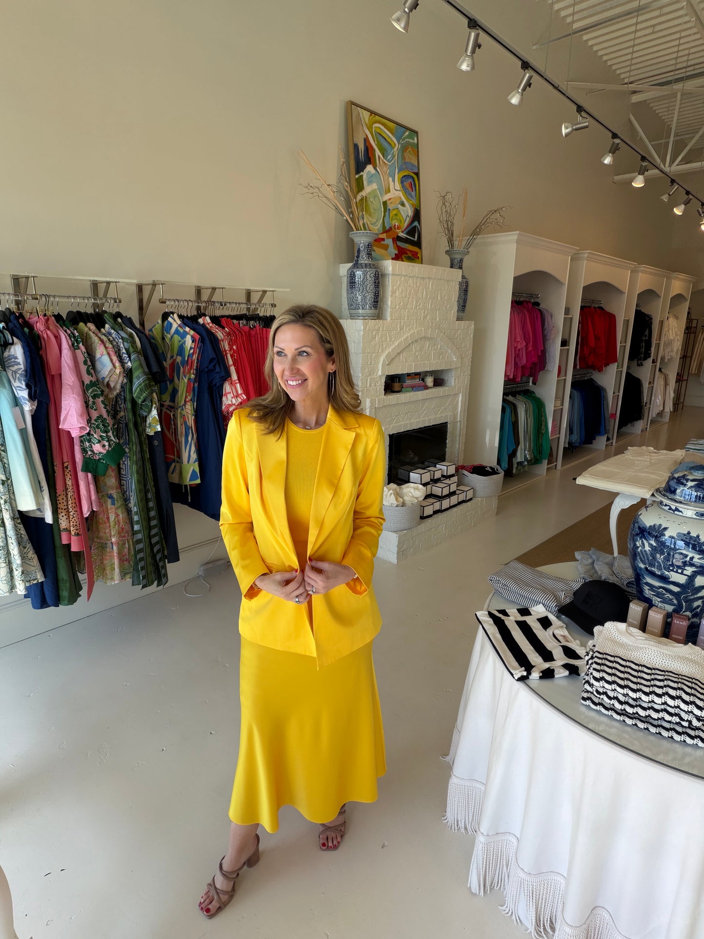 Trina Turk Rabina Skirt - Lambretta Lemon