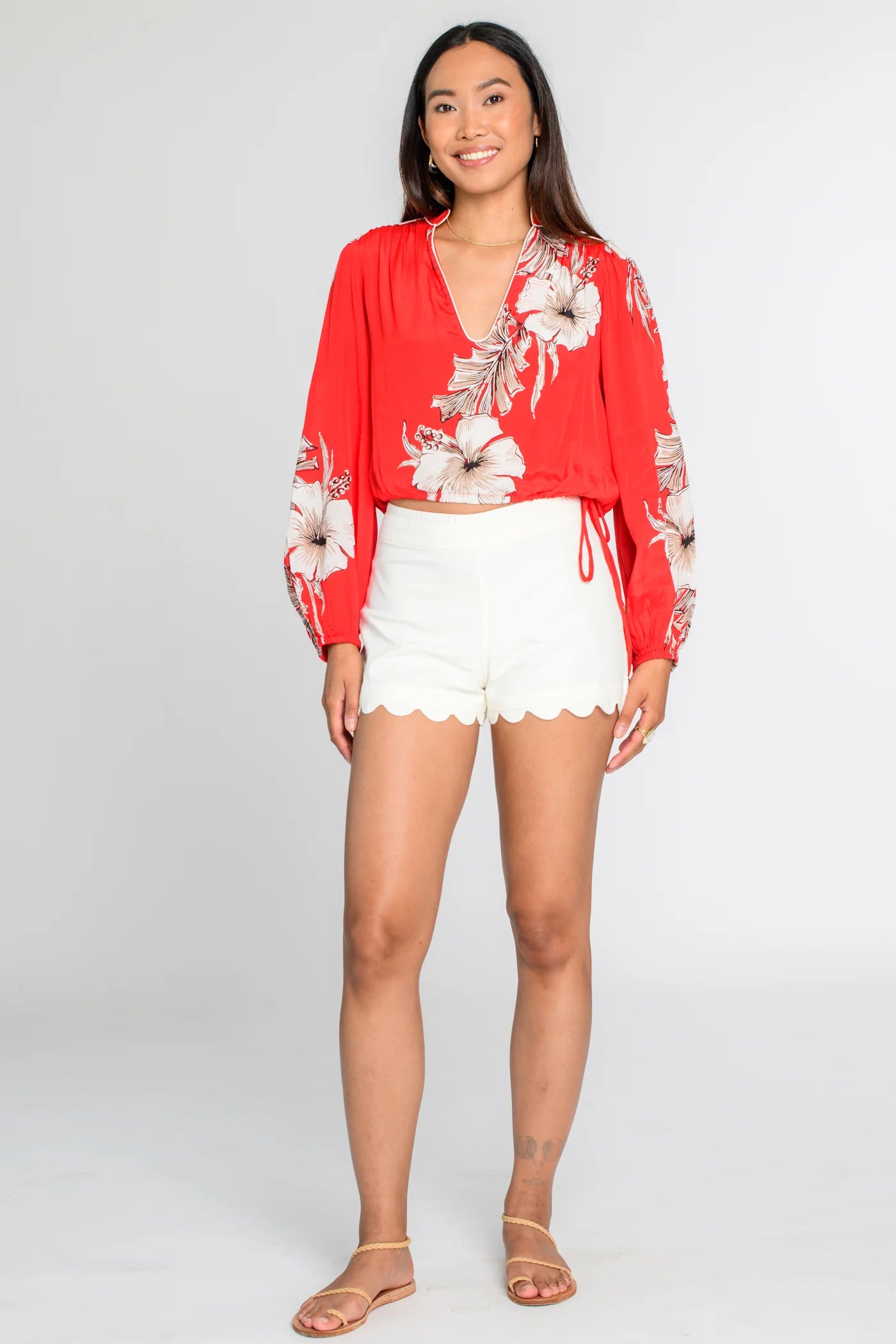 Elizabeth James Jojo Shorts - Vanilla