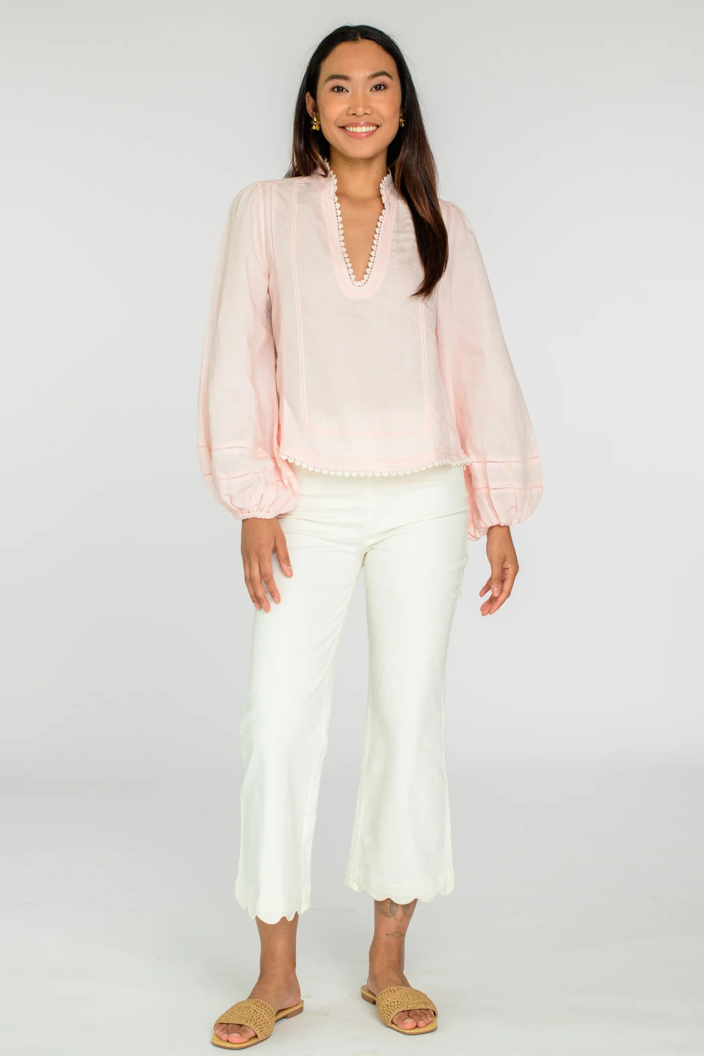 Elizabeth James Katie Top - Pink Sugar