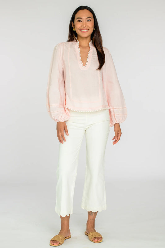 Elizabeth James Katie Top - Pink Sugar